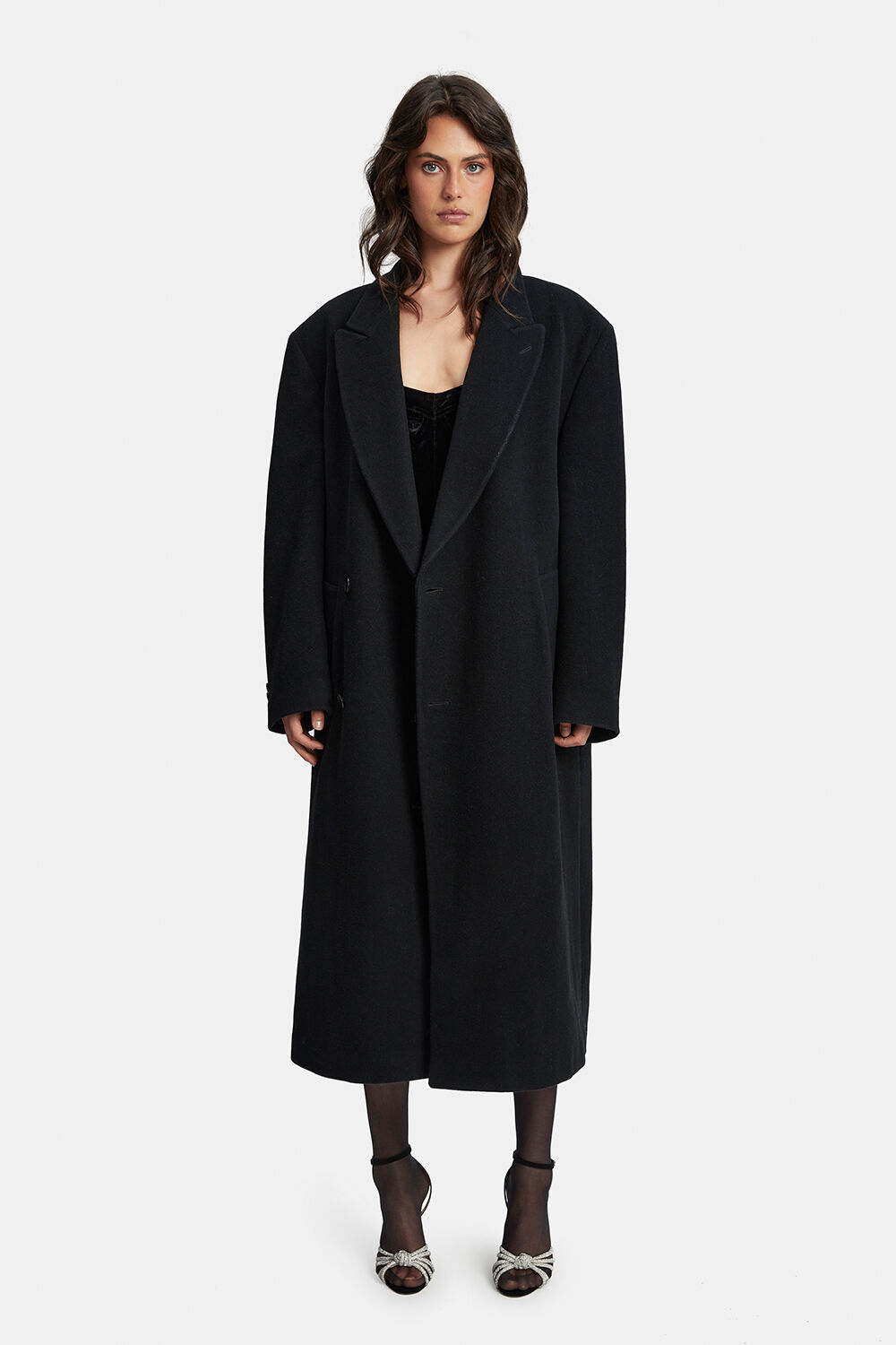 標準小売価格 SOPHNET.22AW OVERSIZED COATブラックS | www