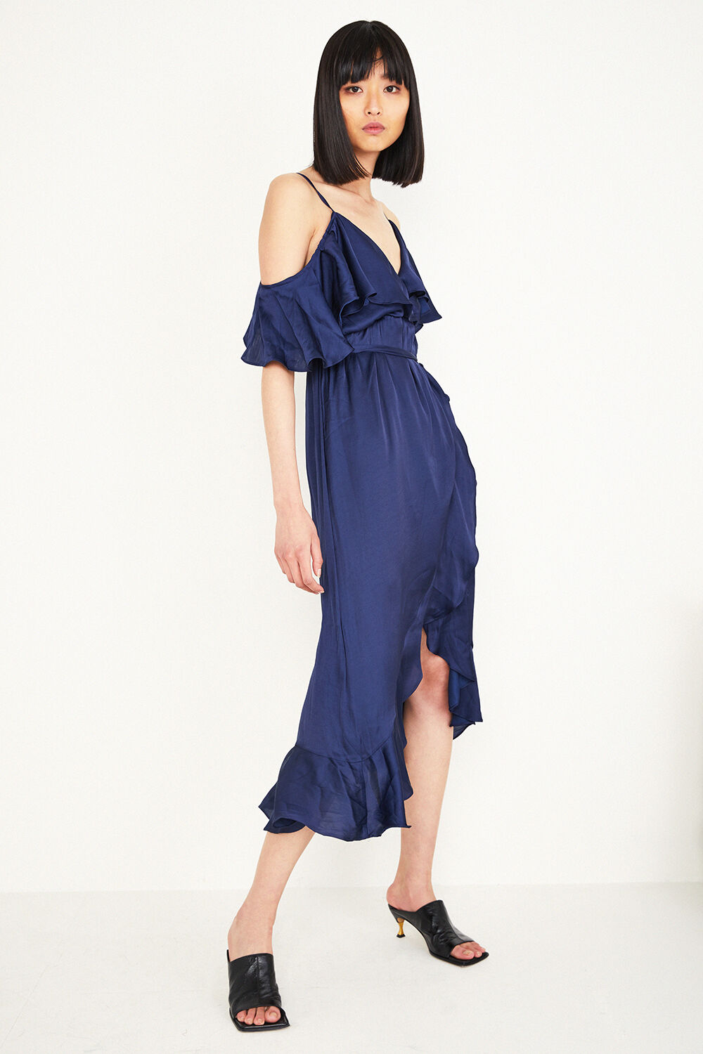 Bea wrap dress cheap bardot bardot